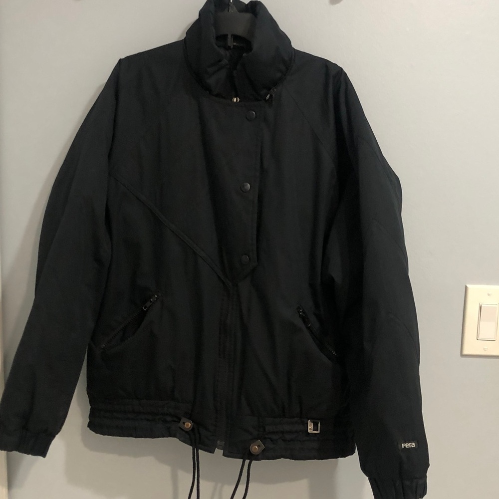 Fera Black Ski Jacket Women’s Size 12